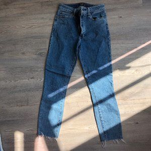 A&F Simone High Rise Ankle Jeans Size 26